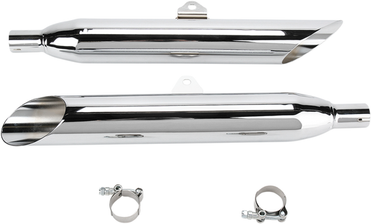 COBRA COMPLETE SLIP-ON MUFFLERS FOR METRIC CRUISERS MUFFLERS SC XVS1100 VSTAR