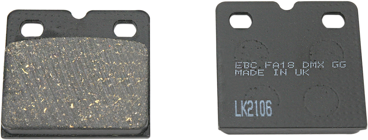 EBC BRAKE PADS AND SHOES EBC DISC PAD SET