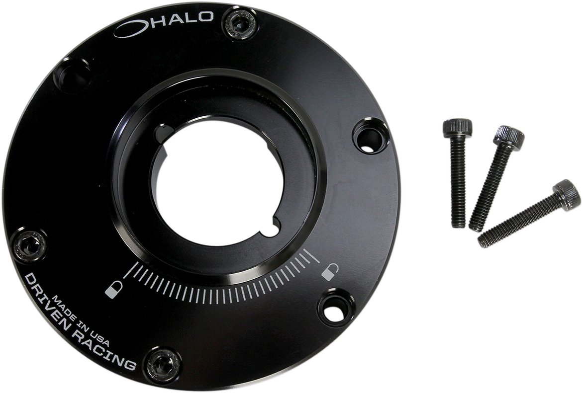 DRIVEN RACING HALO FUEL CAPS AND BASES CAP FUEL BASE TRIUMPH
