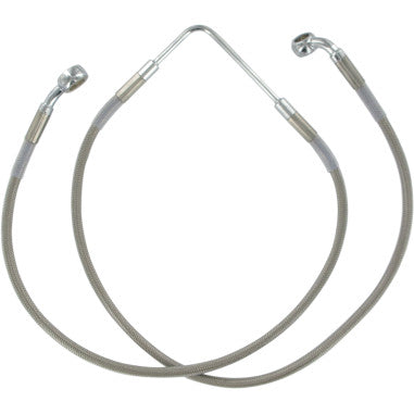 STANDARD LENGTH STAINLESS STEEL BRAKE LINE KITS FOR HARLEY-DAVIDSON
