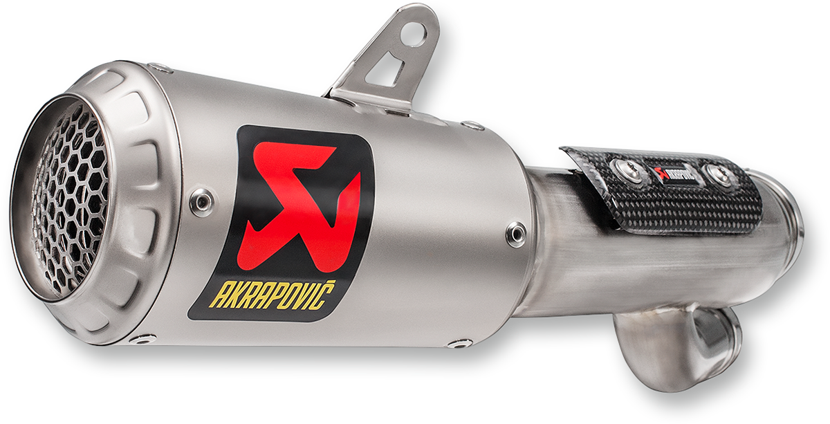 AKRAPOVIC SLIP-ON SERIES MUFFLERS MUFFLER TI S1000R 2017