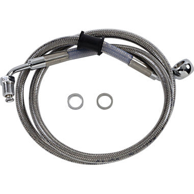 EXTENDED LENGTH STAINLESS STEEL BRAKE LINE KITS FOR HARLEY-DAVIDSON