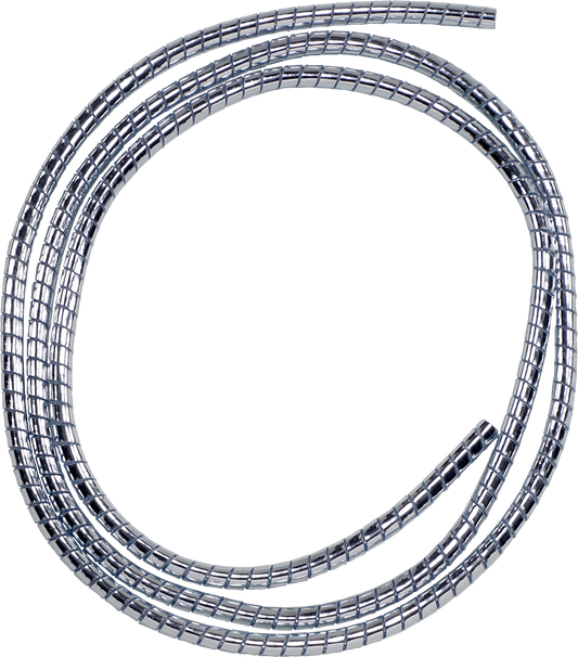 DRAG SPECIALTIES CHROME CABLE/WIRE COVERING CHR CBL CVR 5' X 3/16