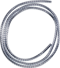 DRAG SPECIALTIES CHROME CABLE/WIRE COVERING CHR CBL CVR 5' X 3/16