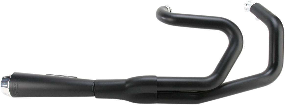BASSANI XHAUST ROAD RAGE 2-INTO-1 SYSTEMS FOR HARLEY-DAVIDSON 2007 - 2013 Black Short Upswept Road Rage 2-Into-1 Exhaust System
