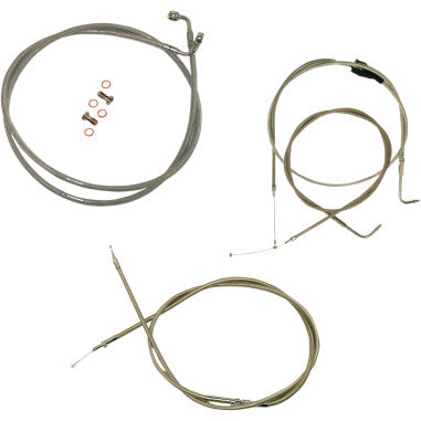 HANDLEBAR CABLE/BRAKE & CLUTCH LINE/WIRE KITS AND COMPONENTS FOR HARLEY-DAVIDSON