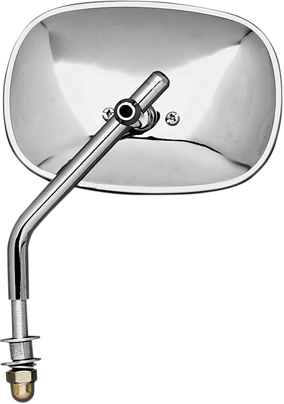 EMGO CHROME UNIVERSAL STEEL MIRRORS MIRROR STMPD PLAIN HD