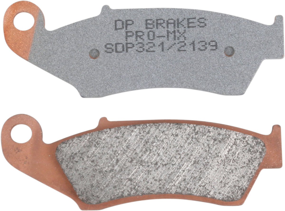 DP BRAKES BRAKE SHOES PAD, MX-SDP ALL, FRT