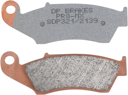 DP BRAKES BRAKE SHOES PAD, MX-SDP ALL, FRT