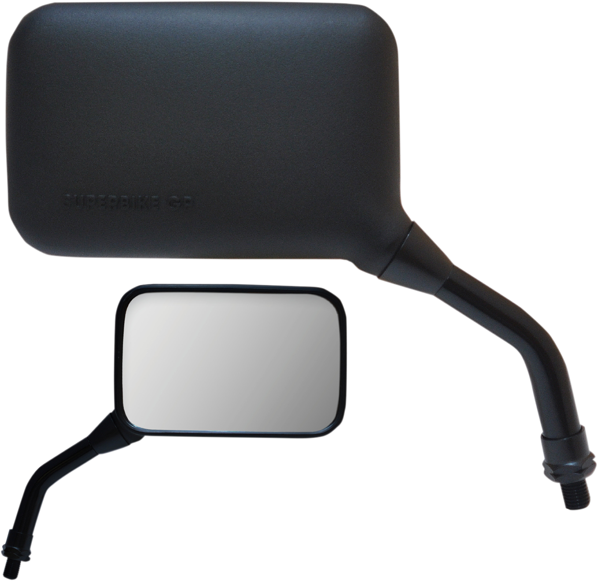 PARTS UNLIMITED AX MIRRORS MIRROR PU AX BLK COMP RHY