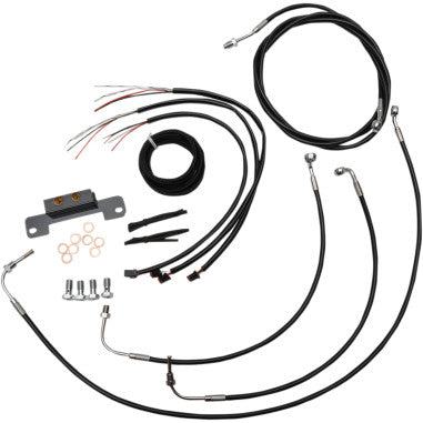 HANDLEBAR CABLE/BRAKE & CLUTCH LINE/WIRE KITS AND COMPONENTS FOR HARLEY-DAVIDSON