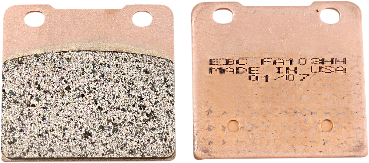 EBC BRAKE PADS AND SHOES EBC DISC PAD SET