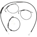 HANDLEBAR CABLE AND BRAKE LINE KITS FOR CLUBMAN BARS FOR HARLEY-DAVIDSON