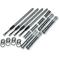 S&S Cycle 930-0123 Quickee Adjustable Pushrods With Chrome Cover Keepers For Harley-Davidson
