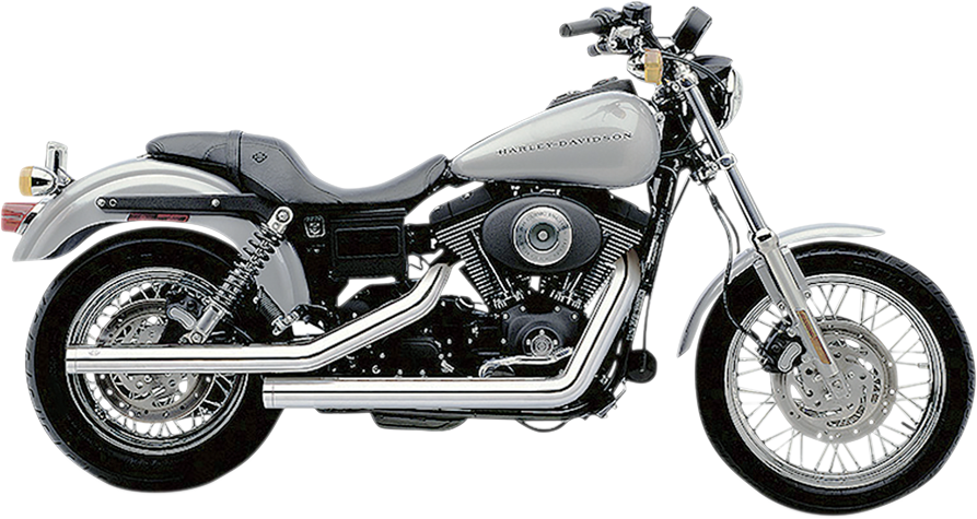 COBRA DRAGSTERS FOR HARLEY-DAVIDSON 1995 - 2000 Chrome Dragster Exhaust System