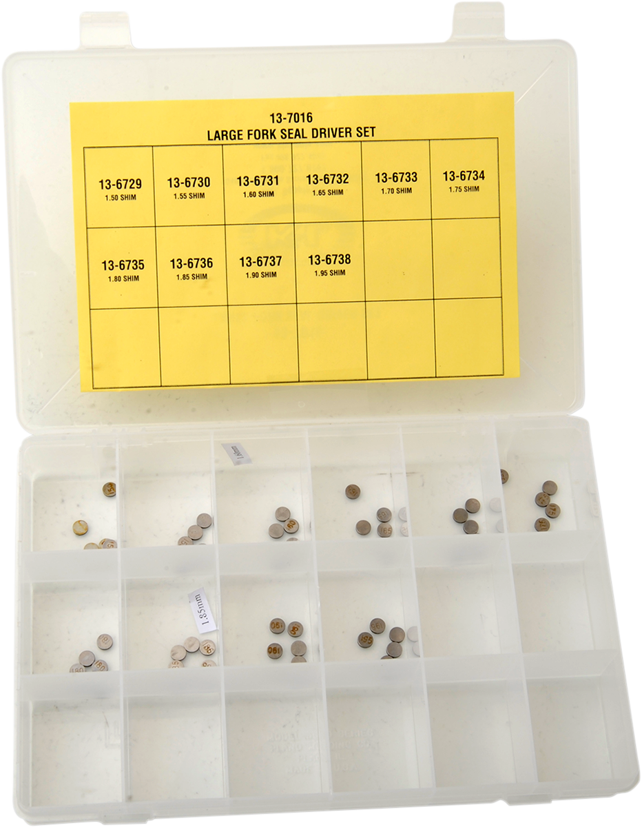 K&L SUPPLY VALVE SHIM STARTER KITS YAM 7.5MM SHIM STARTER KT