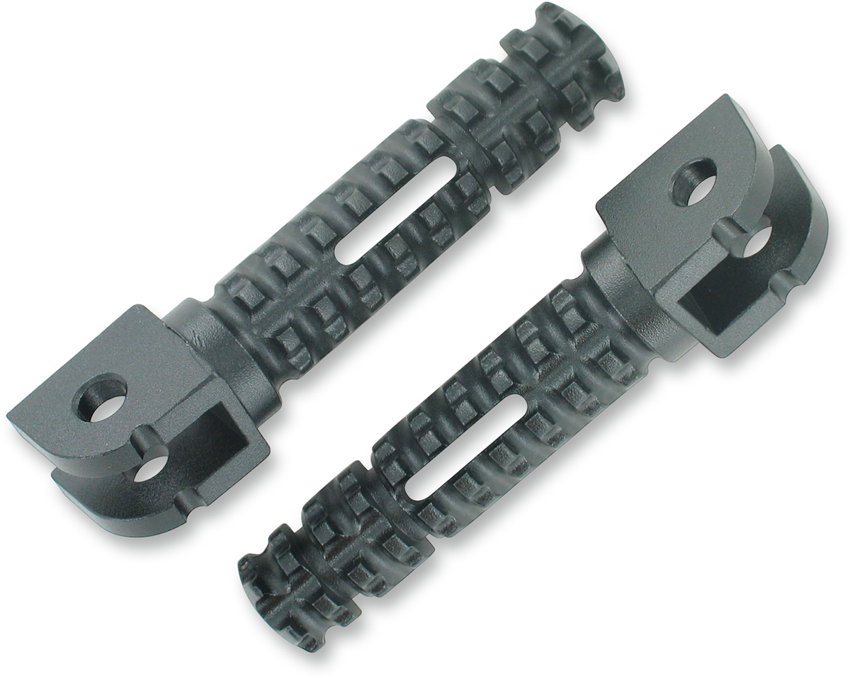 POWERSTANDS RACING SBK PEGS FOR OEM FOOTRESTS FOOT PEG PSR BLACK