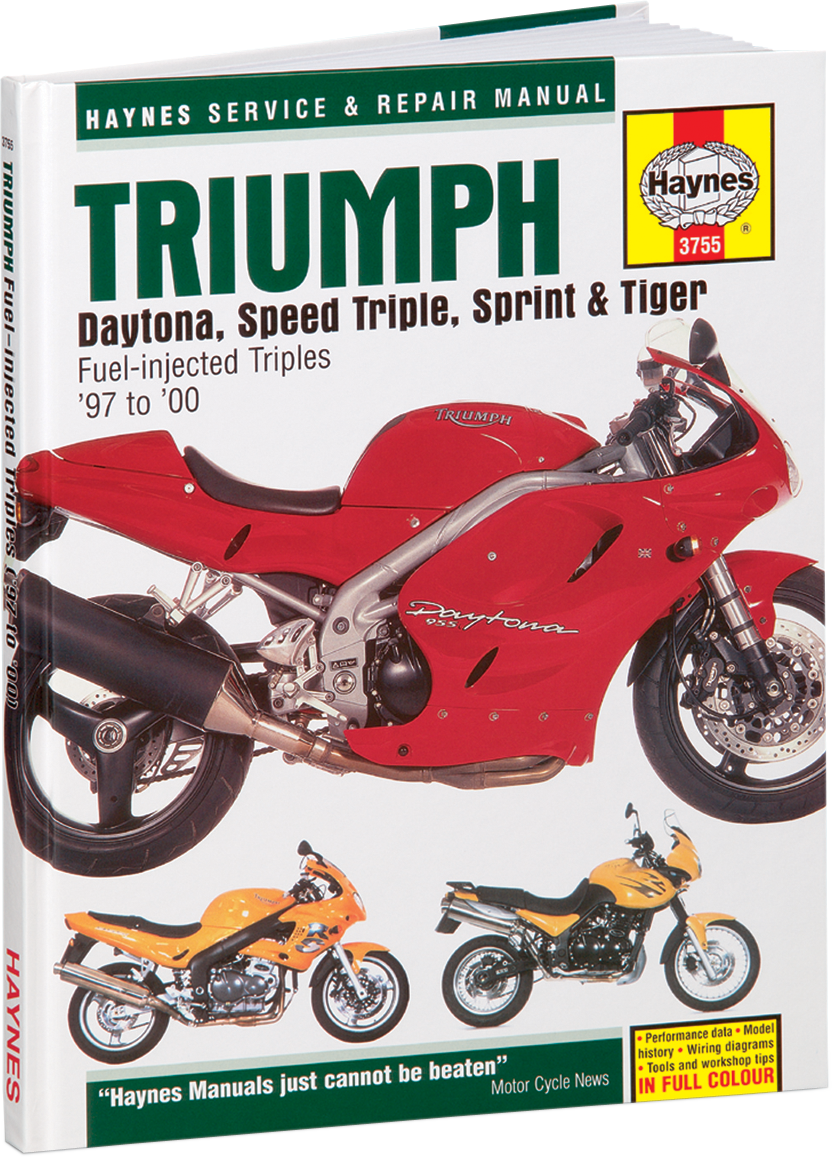HAYNES MOTORCYCLE REPAIR MANUALS MANUAL TRI ALL