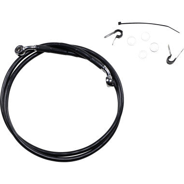 EXTENDED LENGTH STAINLESS STEEL BRAKE LINE KITS FOR HARLEY-DAVIDSON