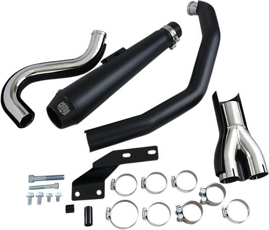 COBRA EL DIABLO 2-INTO-1 EXHAUST FOR HARLEY-DAVIDSON 2005 EXHAUST ED BK ST 86-06