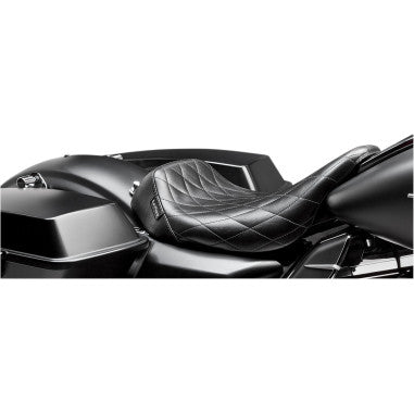 Asiento Para Harley-Davidson Touring Le Pera Barebones Diamond Black Seat