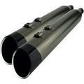 4.50” HP-PLUS® SLIP-ON MUFFLERS SMOKED CHROME FOR HARLEY DAVIDSON