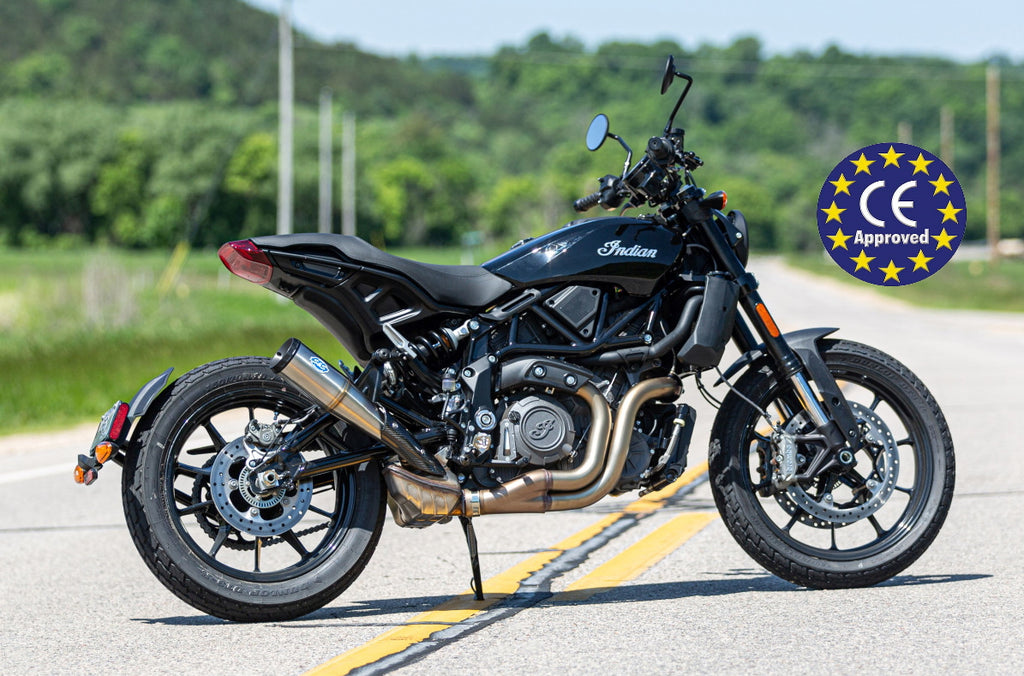 S&amp;S 550-0962 Grand National Slip-On Muffler ECE Approved For Indian FTR 1200