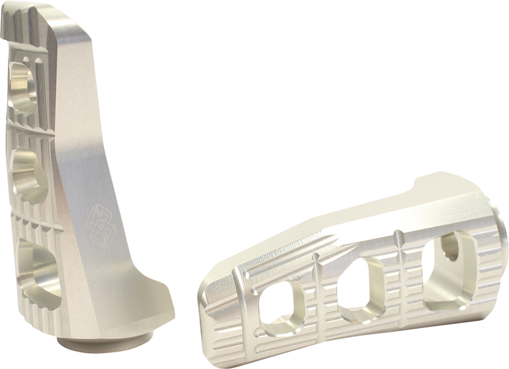 Kit Reposapié UF16 Negro Para Ducati Touring Footpeg V4/S/R 18-22