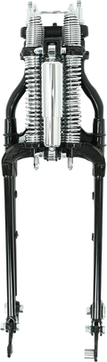Springer Forks For Harley Davidson Black Body/ Chrome Springs