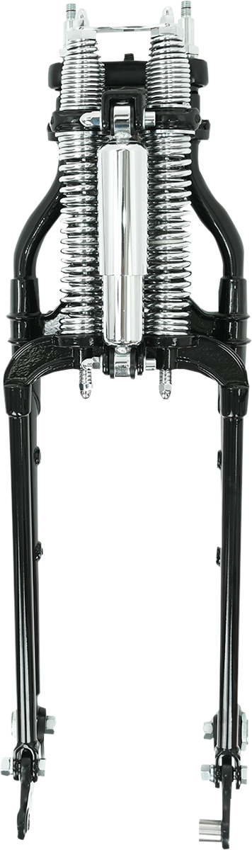 Springer Forks voor Harley Davidson Black Body/ Chrome Springs