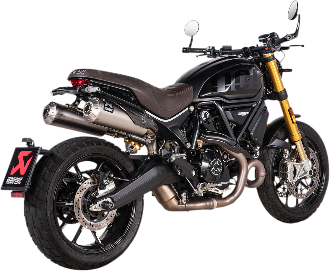 Schalldämpfer der Slip-On-Serie für Ducati Scrambler 1100 21-22