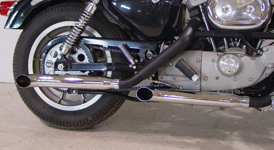 Escape Para Harley-Davidson Sportster 1980-2003 Turnout Slip-On Muffler Exhaust