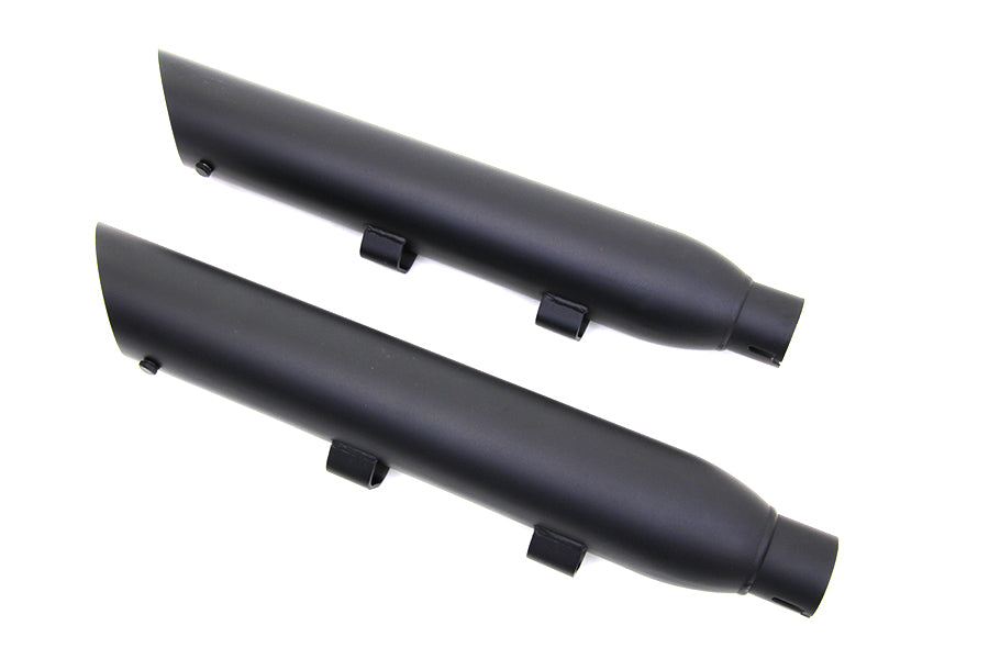 Black Street Cannon Slip-On Mufflers For Harley-Davidson Sportster 2014-Later