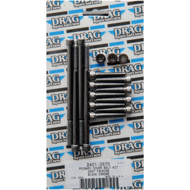 BLACK CHROME SOCKET-HEAD BOLT SETS FOR HARLEY-DAVIDSON