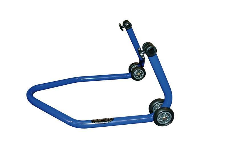 Caballete trasero BIKE LIFT universal Azul con soportes en "V" BIKE LIFT 