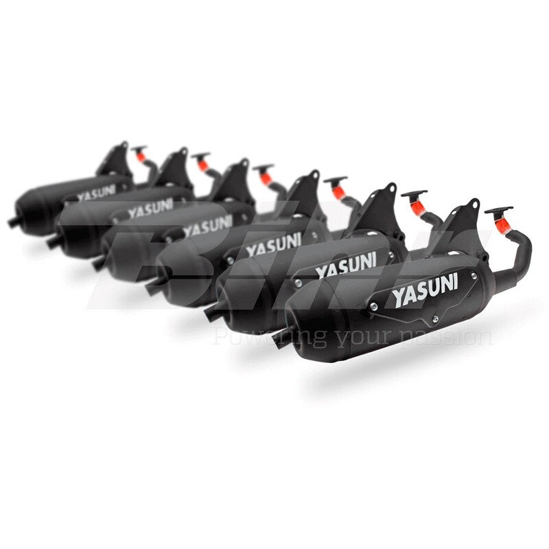 Pack 6 escapes YASUNI tipo origen - Minarelli / Kymco / Piaggio YASUNI 