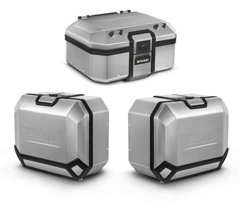Pack maletas SHAD Terra 120L - Baúl 37L + Maleta derecha 36L + Maleta izquierda 47L SHAD 
