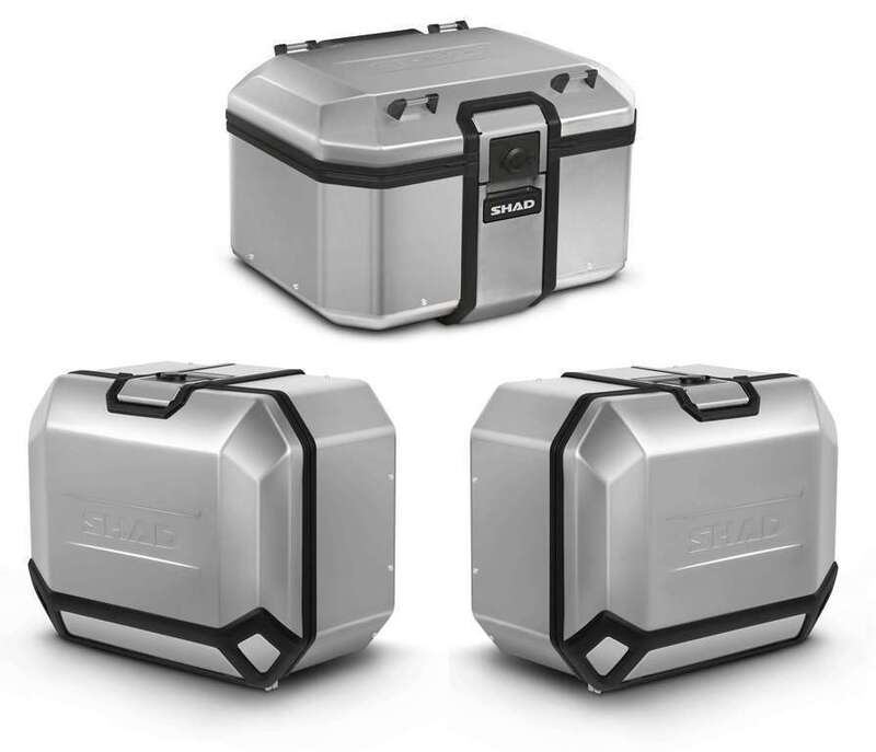 Pack maletas SHAD Terra 142L - Baúl 48L + Maletas 47L SHAD 