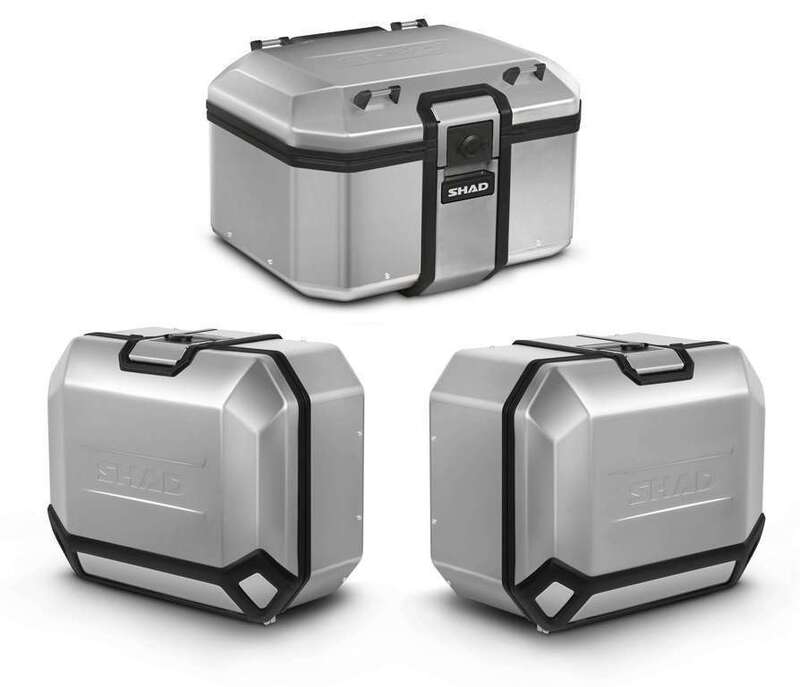 Pack maletas SHAD Terra 131L - Baúl 48L + Maleta derecha 36L + Maleta izquierda 47L SHAD 