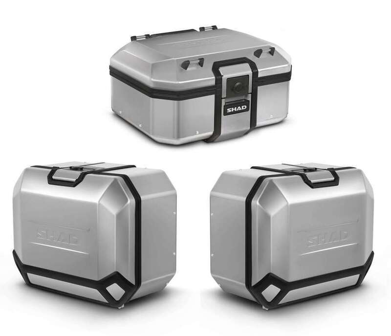 Pack maletas SHAD Terra 131L - Baúl 37L + Maletas 47L SHAD 