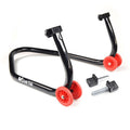 Kit caballete paddock BIHR trasero + soportes al basculante BIHR 