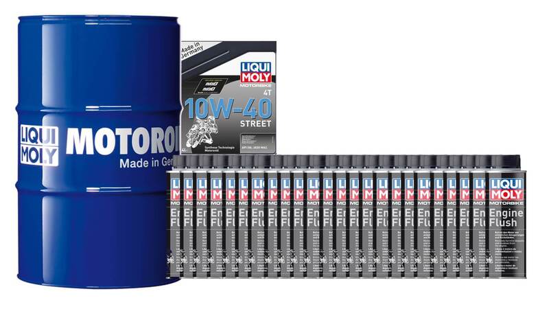 Pack bidón de aceite 205L LIQUI MOLY - 10W40 HC sintético + 24 Limpia motores 250ml LIQUI MOLY 