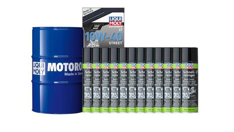 Pack bidón de aceite 60L LIQUI MOLY - 10W40 HC sintético + 12 limpia frenos 500ml LIQUI MOLY 