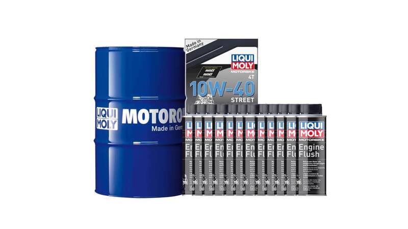 Pack bidón de aceite 60L LIQUI MOLY - 10W40 HC sintético + 12 limpia motores 250ml LIQUI MOLY 