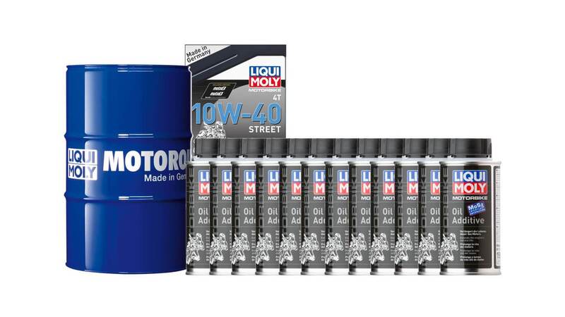 Pack bidón de aceite 60L LIQUI MOLY - 10W40 HC sintético + 12 antifricciones MoS2 125ml LIQUI MOLY 