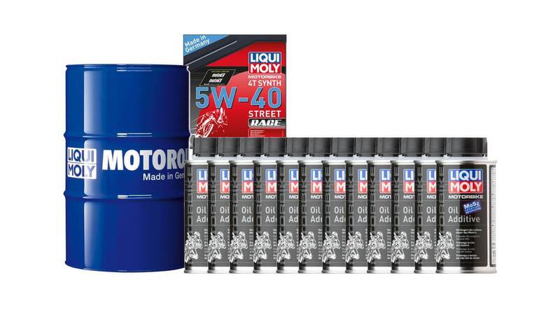 Pack bidón de aceite 60L LIQUI MOLY - 5W40 100% sintético + 12 antifricciones MoS2 125ml LIQUI MOLY 