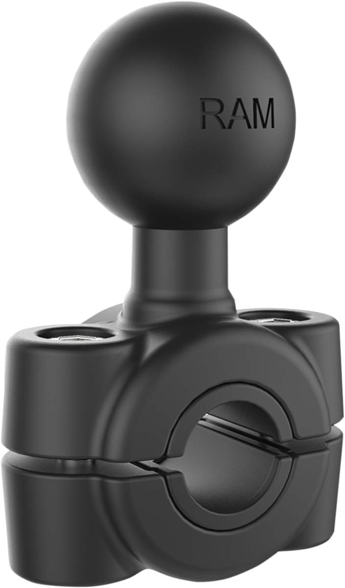 RAM MOUNT RAM MOUNT TORQUE™ HANDLEBAR/RAIL BASES WITH 1" BALL BASE BAR CLMP 3/8" - 5/8"