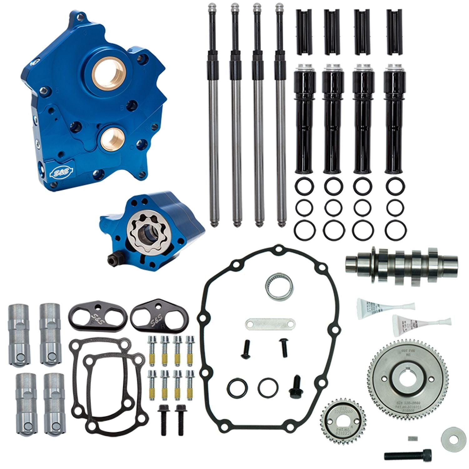 S&S 310-1014A Gear Drive 475G Cam Chest Kit For Harley-Davidson Oil Cooled M8