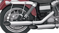KHROME WERKS 3" HP-PLUS® SLIP-ON MUFFLERS FOR HARLEY-DAVIDSON 1995 - 2000 Chrome 3" HP-Plus® Slip-On Mufflers