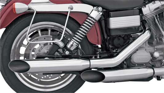 KHROME WERKS 3" HP-PLUS® SLIP-ON MUFFLERS FOR HARLEY-DAVIDSON 1995 - 2000 Chrome 3" HP-Plus® Slip-On Mufflers